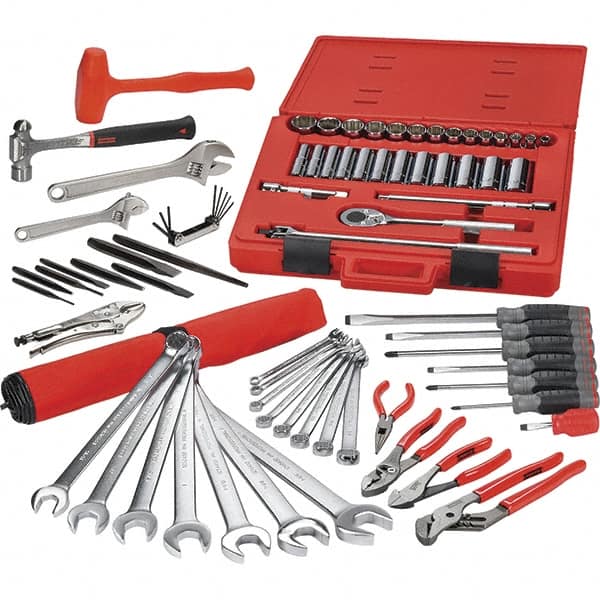 Proto - 78 Piece Master Tool Set - Tools Only - Americas Industrial Supply