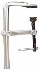 Bessey - 4-3/4" Deep Throat, 24" Max Capacity, Standard Sliding Arm Clamp - 1,880 Lb Clamping Pressure, 0.7" Spindle Diam - Americas Industrial Supply