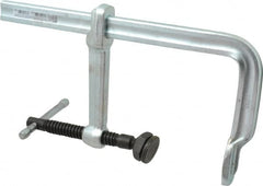 Bessey - 5-1/2" Deep Throat, 9" Max Capacity, Standard Sliding Arm Clamp - 2,660 Lb Clamping Pressure, 0.775" Spindle Diam - Americas Industrial Supply