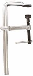 Bessey - 5-1/2" Deep Throat, 16" Max Capacity, Standard Sliding Arm Clamp - 2,660 Lb Clamping Pressure, 0.775" Spindle Diam - Americas Industrial Supply