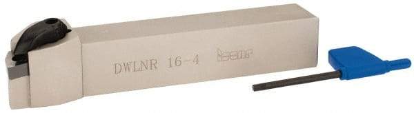 Iscar - DWLN, Right Hand Cut, 95° Lead Angle, 1" Shank Height x 1" Shank Width, Negative Rake Indexable Turning Toolholder - 6" OAL, WN..43. Insert Compatibility, Series Isoturn - Americas Industrial Supply