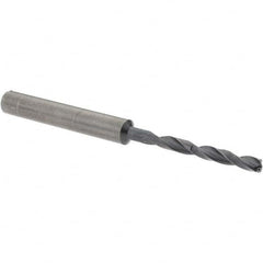 Guhring - 3.2mm 140° Spiral Flute Solid Carbide Taper Length Drill Bit - Americas Industrial Supply