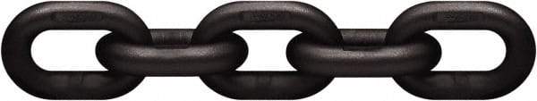 CM - 5/8" Welded Alloy Chain - 22,600 Lb Capacity, Grade 100, 200' Long, Alloy Steel, Powder Coated Finish - Americas Industrial Supply