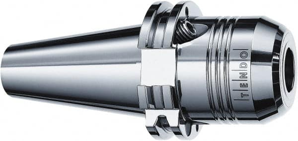 Schunk - CAT50 Taper Shank, 16mm Hole Diam, Hydraulic Tool Holder/Chuck - 45.5mm Nose Diam, 81mm Projection, 38.6mm Clamp Depth, 25,000 RPM, Through Coolant - Exact Industrial Supply