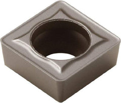 Seco - SCGX09T308 P2 Grade DP3000 Carbide Indexable Drill Insert - TiCN/Al2O9 Finish, Square, 3/8" Inscribed Circle - Americas Industrial Supply
