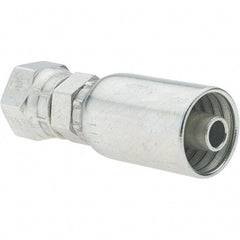 Parker - 11/16-16 Seal-Lok Steel Hydraulic Hose Swivel - -6 Hose Size, 3/8" Hose Diam - Americas Industrial Supply