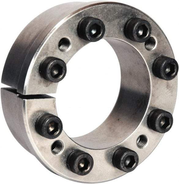 Climax Metal Products - M4 Thread, 16mm Bore Diam, 32mm OD, Shaft Locking Device - 4 Screws, 2,191 Lb Axial Load, 1.457" OAW, 0.551" Thrust Ring Width, 57 Ft/Lb Max Torque - Americas Industrial Supply