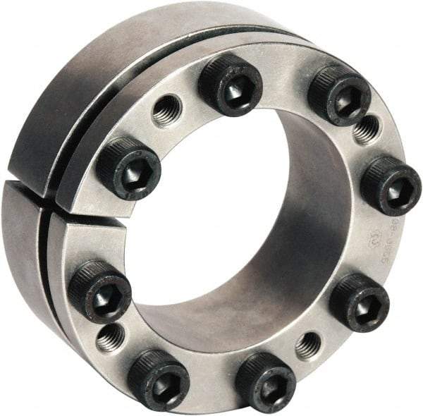 Climax Metal Products - M4 Thread, 16mm Bore Diam, 32mm OD, Shaft Locking Device - 4 Screws, 2,191 Lb Axial Load, 1.26" OAW, 0.551" Thrust Ring Width, 57 Ft/Lb Max Torque - Americas Industrial Supply