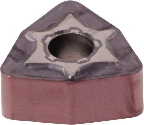 Iscar - WNMG333 M3M Grade IC806 Carbide Turning Insert - TiAlN Finish, 80° Trigon, 3/8" Inscr Circle, 3/16" Thick, 3/64" Corner Radius - Americas Industrial Supply