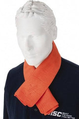 Ergodyne - Size 13" Wide x 29.5" Long Cooling Towel - PVA, Orange, Solid Pattern - Americas Industrial Supply
