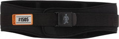Ergodyne - Size S, Cam Buckle, Nylon/Foam Belt - 25 to 30" Waist, 6-1/4" Wide, Black - Americas Industrial Supply