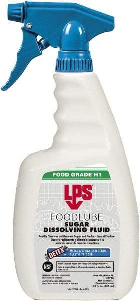 LPS - 28 oz Trigger Spray Bottle Spray Lubricant - Clear, 41°F to 203°F, Food Grade - Americas Industrial Supply