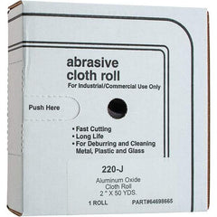 Value Collection - Shop Rolls   Abrasive Material: Aluminum Oxide    Roll Width (Inch): 2 - Americas Industrial Supply