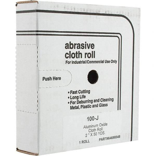 Value Collection - Shop Rolls   Abrasive Material: Aluminum Oxide    Roll Width (Inch): 2 - Americas Industrial Supply