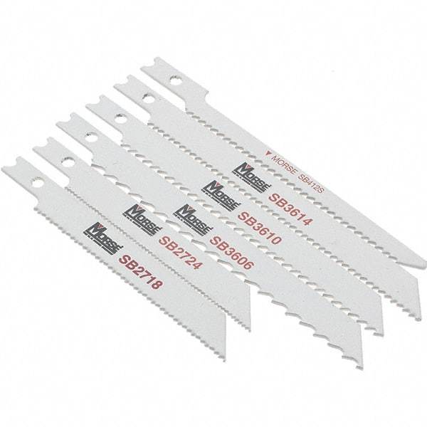 M.K. MORSE - Jig Saw Blade Sets Blade Material: Bi-Metal Minimum Blade Length (Inch): 3 - Americas Industrial Supply