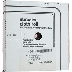 Value Collection - Shop Rolls   Abrasive Material: Aluminum Oxide    Roll Width (Inch): 1 - Americas Industrial Supply