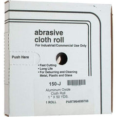 Value Collection - Shop Rolls   Abrasive Material: Aluminum Oxide    Roll Width (Inch): 1 - Americas Industrial Supply
