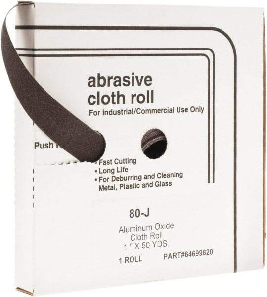 Value Collection - Shop Rolls   Abrasive Material: Aluminum Oxide    Roll Width (Inch): 1 - Americas Industrial Supply