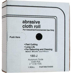Value Collection - Shop Rolls   Abrasive Material: Aluminum Oxide    Roll Width (Inch): 2 - Americas Industrial Supply