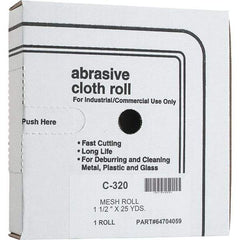Made in USA - Shop Rolls   Abrasive Material: Silicon Carbide    Roll Width (Inch): 1-1/2 - Americas Industrial Supply