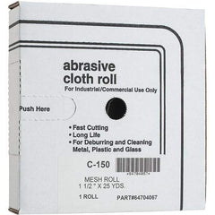 Made in USA - Shop Rolls   Abrasive Material: Silicon Carbide    Roll Width (Inch): 1-1/2 - Americas Industrial Supply