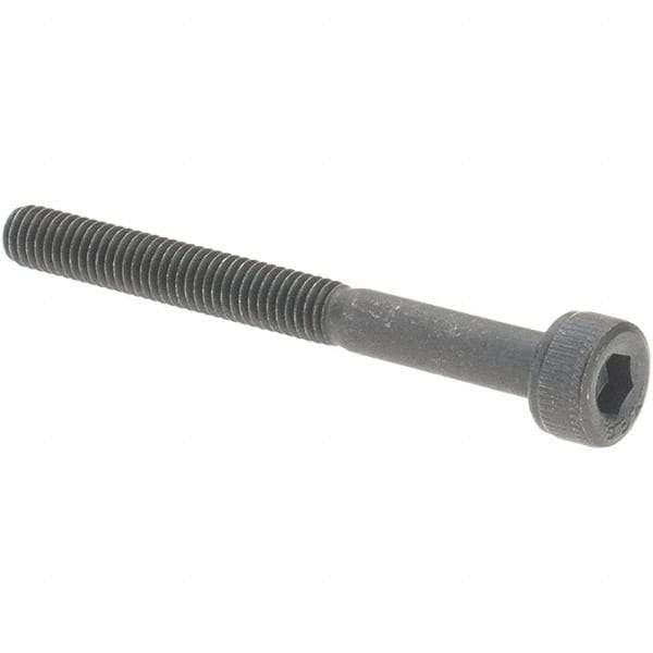 Value Collection - M3x0.50 Metric Coarse Hex Socket Drive, Socket Cap Screw - Grade 12.9 Alloy Steel, Black Oxide Finish, Partially Threaded, 30mm Length Under Head - Americas Industrial Supply