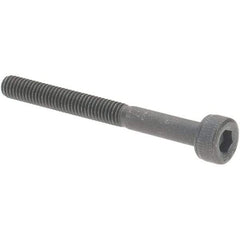 Value Collection - M3x0.50 Metric Coarse Hex Socket Drive, Socket Cap Screw - Grade 12.9 Alloy Steel, Black Oxide Finish, Partially Threaded, 30mm Length Under Head - Americas Industrial Supply