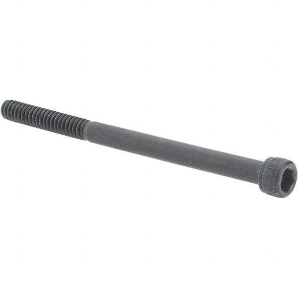 Value Collection - #10-24 UNC Hex Socket Drive, Socket Cap Screw - Alloy Steel, Black Oxide Finish, Partially Threaded, 2-3/4" Length Under Head - Americas Industrial Supply