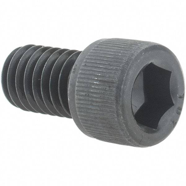 Value Collection - 3/8-16 UNC Hex Socket Drive, Socket Cap Screw - Alloy Steel, Black Oxide Finish, Fully Threaded, 5/8" Length Under Head - Americas Industrial Supply