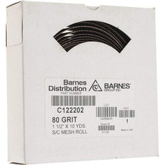 Made in USA - Shop Rolls   Abrasive Material: Silicon Carbide    Roll Width (Inch): 1-1/2 - Americas Industrial Supply