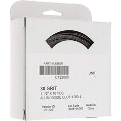 Value Collection - Shop Rolls   Abrasive Material: Aluminum Oxide    Roll Width (Inch): 1-1/2 - Americas Industrial Supply