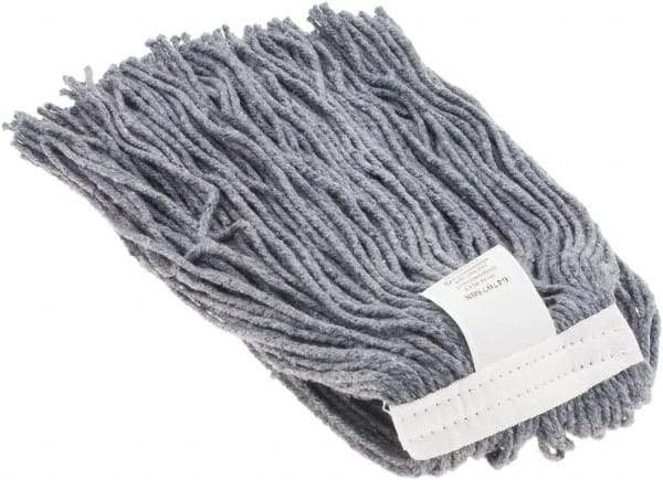 Made in USA - 1-1/4" Cut End Mop Head - 4 Ply, Clamp Jaw Connection - Americas Industrial Supply