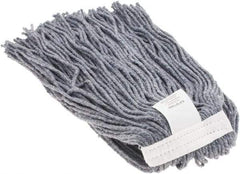 Made in USA - 1-1/4" Cut End Mop Head - 4 Ply, Clamp Jaw Connection - Americas Industrial Supply