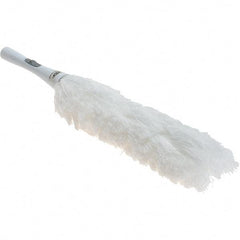 Value Collection - Microfiber Duster - 23" OAL, White - Americas Industrial Supply