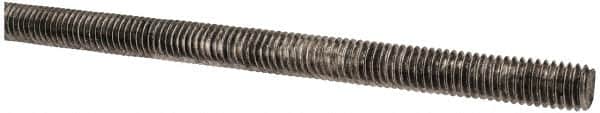 Made in USA - 3/8-16 UNC (Coarse), 3' Long, Stainless Steel Threaded Rod - Right Hand Thread - Americas Industrial Supply