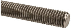 Made in USA - 5/8-11 UNC (Coarse), 3' Long, Stainless Steel Threaded Rod - Right Hand Thread - Americas Industrial Supply