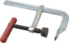 Bessey - 4-3/4" Deep Throat, 8" Max Capacity, Standard Sliding Arm Clamp - 1,980 Lb Clamping Pressure, 0.7" Spindle Diam - Americas Industrial Supply