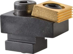 Mitee-Bite 1.94" OAL, 9/16" T slot, 17,792.89 N Holding Force, Steel, T Slot Toe Clamp 0.62" Body Height, 1" Jaw Wide x 0.38" Jaw Height, 1" Overall Height, 1.12" Wide - Americas Industrial Supply
