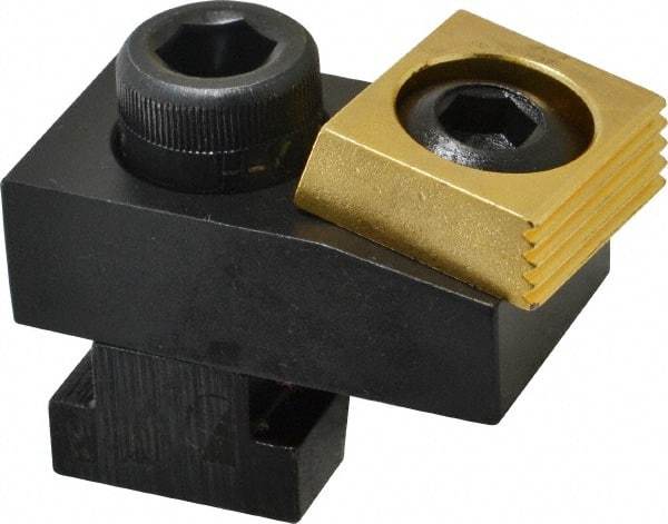 Mitee-Bite 1.94" OAL, 5/8" T slot, 17,792.89 N Holding Force, Steel, T Slot Toe Clamp 0.62" Body Height, 1" Jaw Wide x 0.38" Jaw Height, 1" Overall Height, 1.12" Wide 5.0 - Americas Industrial Supply