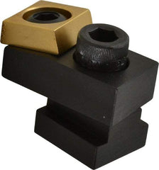 Mitee-Bite 1.94" OAL, 11/16" T slot, 17,792.89 N Holding Force, Steel, T Slot Toe Clamp 0.62" Body Height, 1" Jaw Wide x 0.38" Jaw Height, 1" Overall Height, 1.12" Wide - Americas Industrial Supply