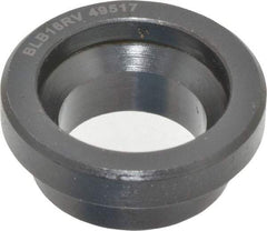 Jergens - Ball Lock System Compatible, Reverse Mount Modular Fixturing Receiver Bushing - 16mm ID x 7/8" OD, 0.475" Overall Height - Americas Industrial Supply