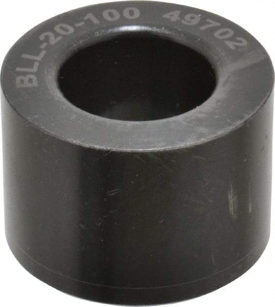 Jergens - 1.3772" OD, 1" Plate Thickness, Primary Ball Lock, Modular Fixturing Liner - 20mm ID, -0.0004, 0.0000" Tolerance - Americas Industrial Supply