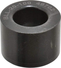 Jergens - 1.3772" OD, 1" Plate Thickness, Primary Ball Lock, Modular Fixturing Liner - 20mm ID, -0.0004, 0.0000" Tolerance - Americas Industrial Supply