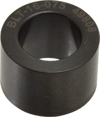 Jergens - 1.0018" OD, 3/4" Plate Thickness, Secondary Ball Lock, Modular Fixturing Liner - 16mm ID, -0.0004, 0.0000" Tolerance - Americas Industrial Supply