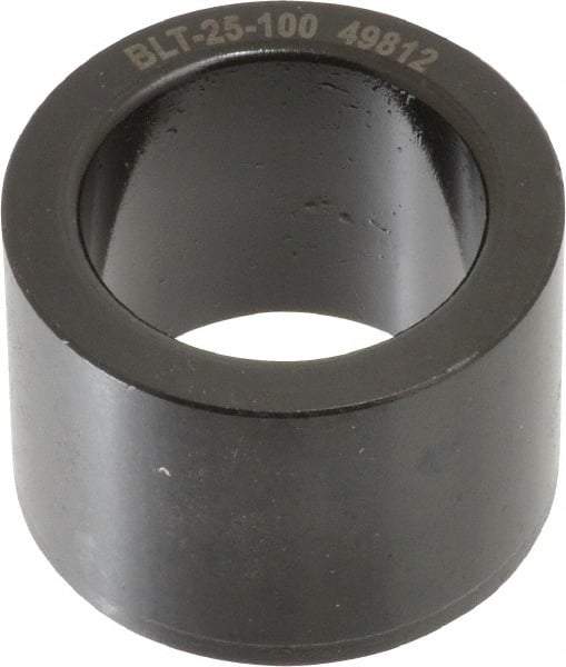 Jergens - 1.3772" OD, 1" Plate Thickness, Secondary Ball Lock, Modular Fixturing Liner - 25mm ID, -0.0004, 0.0000" Tolerance - Americas Industrial Supply