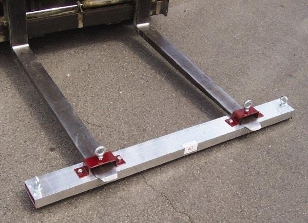 Shields Magnetics - 36" Long Fork Lift Magnetic Sweeper - 5" Wide x 2" High - Americas Industrial Supply