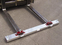 Shields Magnetics - 48" Long Fork Lift Magnetic Sweeper - 5" Wide x 2" High - Americas Industrial Supply