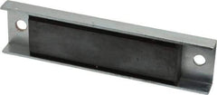 Eclipse - 45 Max Pull Force Lb, 5-1/2" Long x 1-3/8" Wide x 1/2" Thick, Rectangular Channel, Ceramic Fixture Magnet - 212°F Max Operating Temp, 0.01" Mounting Hole Diam, Stainless Steel Housing - Americas Industrial Supply