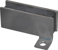 Mag-Mate - 17.5 Max Pull Force Lb, 2" Long x 1-5/8" Wide x 1" Thick, Sandwiched, Ceramic Fixture Magnet - 300°F Max Operating Temp, 1-1/2mm Mounting Hole Diam, 10-24 M5 Mounting Hole, Steel Housing - Americas Industrial Supply