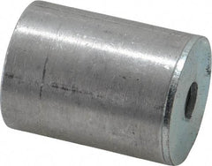 Mag-Mate - 1/4-2 Thread, 1" Diam, 1-5/16" High, 43 Lb Average Pull Force, Neodymium Rare Earth Pot Magnet - 5/16" Tapped Hole Depth, Aluminum Insulated - Americas Industrial Supply